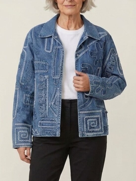new directions Jackets & Blazers - New Directions Art-to-Wear Jacket